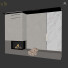 Holzkamin Romotop Decorative Wall Set 14 - Rakochi Design