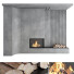 Holzkamin Romotop Decorative Wall Set 19 - Rakochi Design