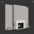 Дров'яний камін Romotop Decorative Wall Set 41 - Rakochi Design