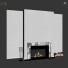 Дров'яний камін Romotop Decorative Wall Set 43 - Rakochi Design