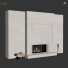 Дров'яний камін Romotop Decorative Wall Set 47 - Rakochi Design