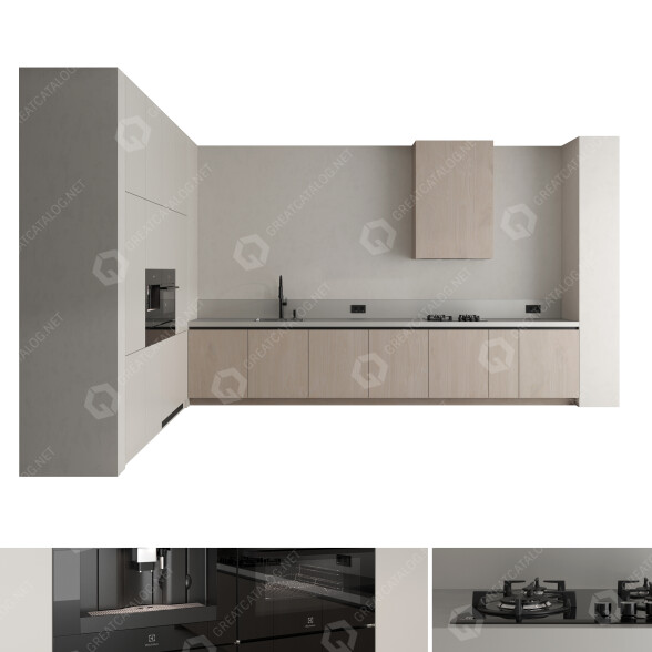Kuchnia Set 08 model 3D