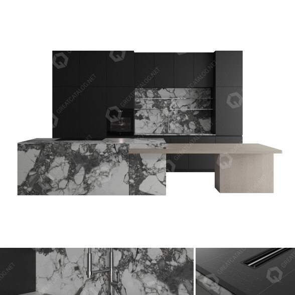 Cuisine Ensemble 11 modèle 3D