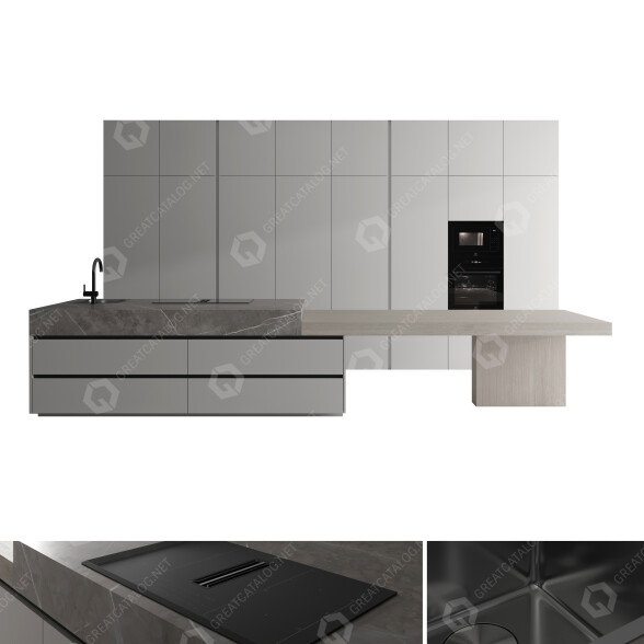 Kuchnia Set 13 model 3D