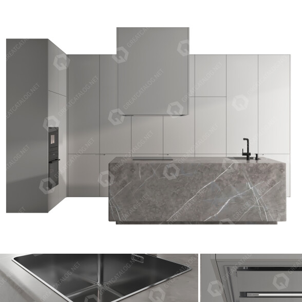 Kuchnia Set 17 model 3D