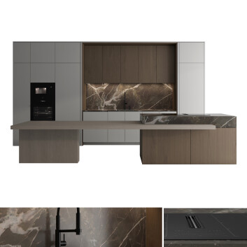 Kuchnia  Set 20 Model 3D