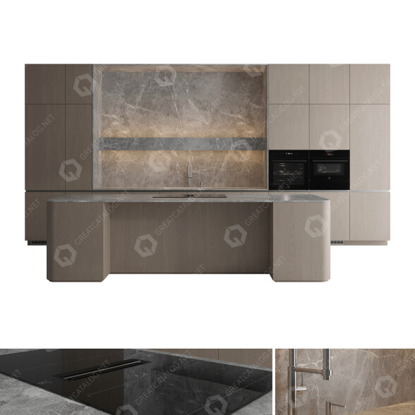 Cuisine Ensemble 21 modèle 3D