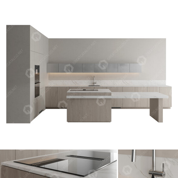 Kuchnia Set 22 model 3D