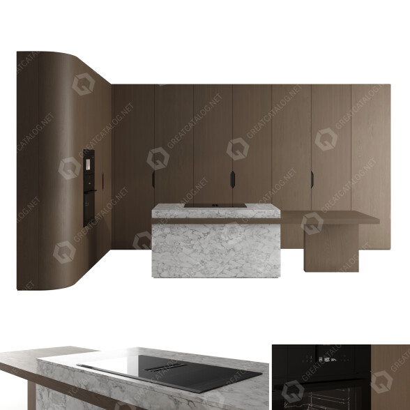 Kuchnia Set 23 model 3D