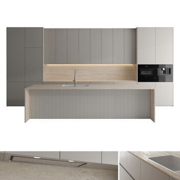 Kuchnia  Set 24 Model 3D