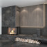 Wood Fireplaces Romotop Decorative Wall Set 03 - Rakochi Design