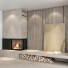 Wood Fireplaces Romotop Decorative Wall Set 03 - Rakochi Design