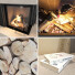 Wood Fireplaces Romotop Decorative Wall Set 03 - Rakochi Design