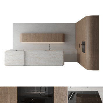 Kuchnia  Set 25 Model 3D