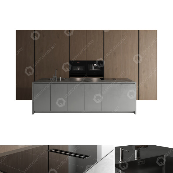 Kuchnia Set 26 model 3D