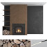 Дров'яний камін Romotop Decorative Wall Set 28 - Rakochi Design