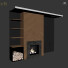 Дров'яний камін Romotop Decorative Wall Set 28 - Rakochi Design