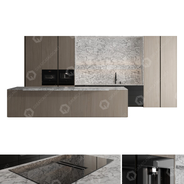 Kuchnia Set 27 model 3D