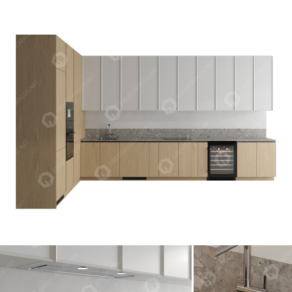 Kuchnia Set 32 model 3D