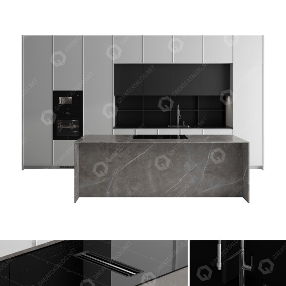 Kitchen Set 35 3D model