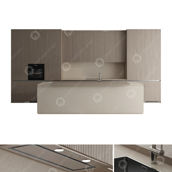 Kuchnia Set 38 model 3D
