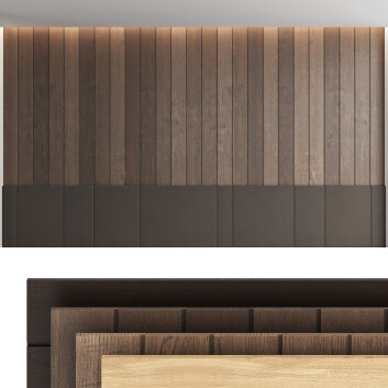 Paneles de pared Decorative Set 12