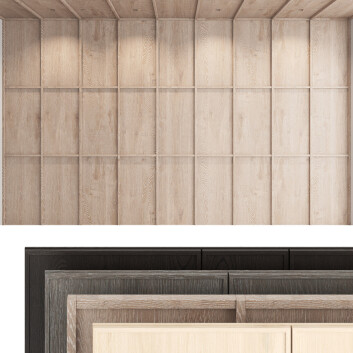 Paneles de pared Conjunto Decorativo 16