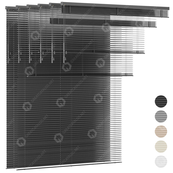 Жалюзі Bandalux Aluminum Venetian Set 02 3D модель