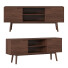 ТВ тумба Adair Solid Wood by Walker Edison - Yunusxon3d