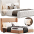 Кровать и тумбочки Restore by Highfashionhome - Zikkoo
