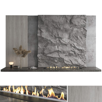 Біокамін Planika Decorative Wall Set 55