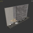 Biofireplace Planika Decorative Wall Set 55 - Rakochi Design