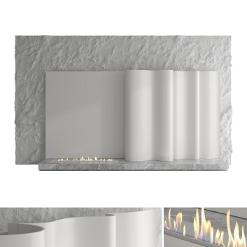 Біокамін Planika Decorative Wall Set 58