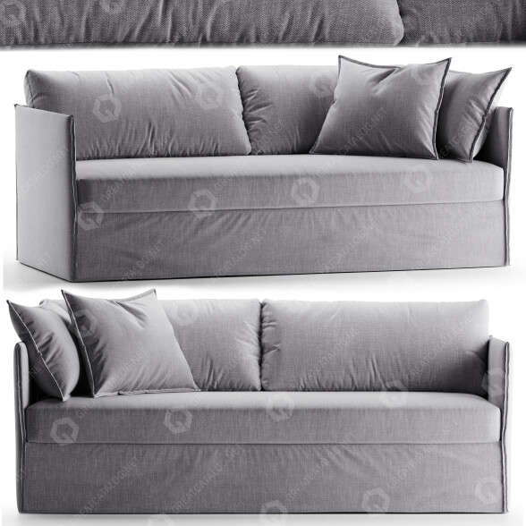 Sofa Meridiani Fox 3D model
