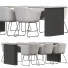 Table et chaises Westwing Juri - DayToday