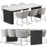 Table et chaises Westwing Juri - DayToday