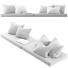 Poduszki na siedzenia okienne Set 01 - Rakochi Design