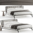 Bed and Bedside Tables Meridiani Edoardo - Sergey Gnatyk