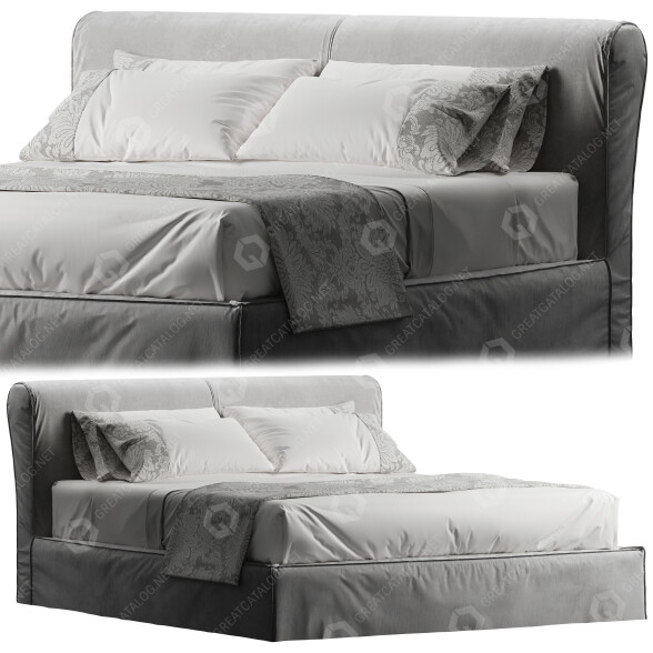 Bed Dorelan Kilkenny 3D model