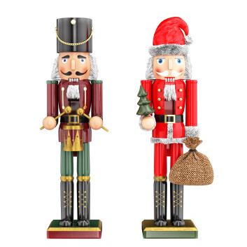 Іграшки Nutcracker Drummer and Santa 3D модель