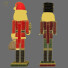 Іграшки Nutcracker Drummer and Santa - Kudim