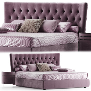 Bed and Bedside Tables Casa +39 Arte & Stile City