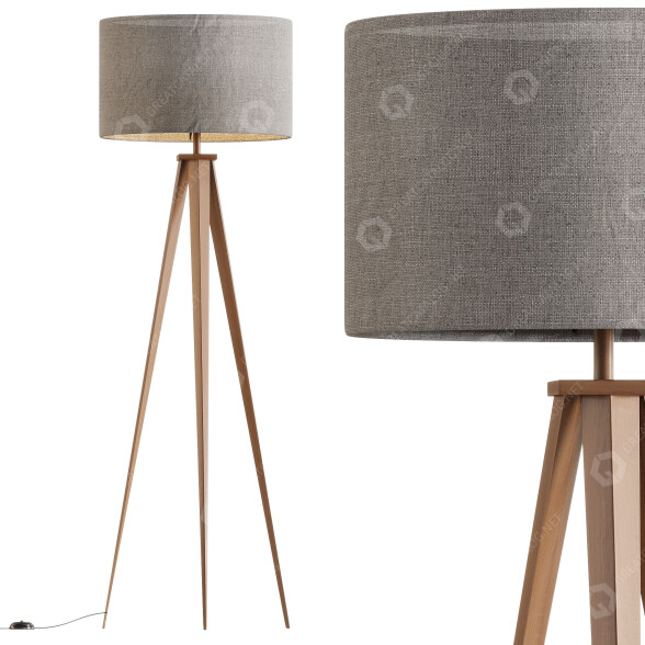 Lámpara de pie Cardone Tripod by Mercer41 Modelo 3D