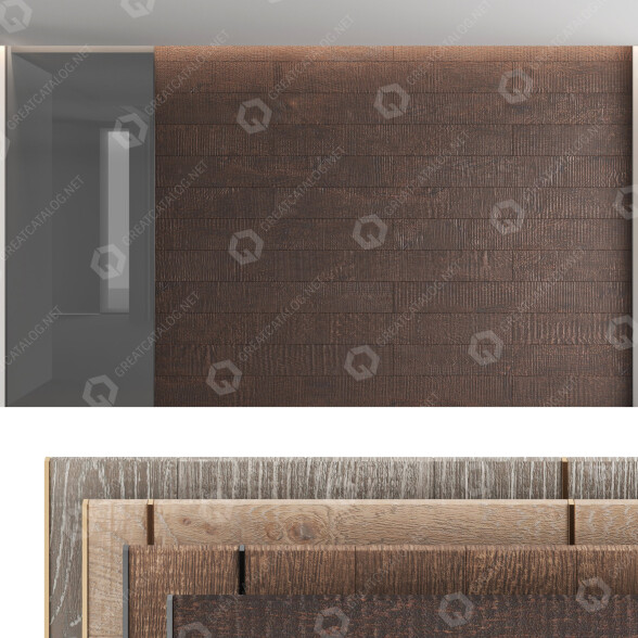 Стінові панелі Decorative Set 30 3D модель