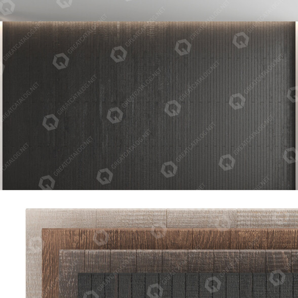 Стінові панелі Decorative Set 34 3D модель