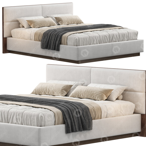 Кровать Lazzoni Istanbul 3D модель
