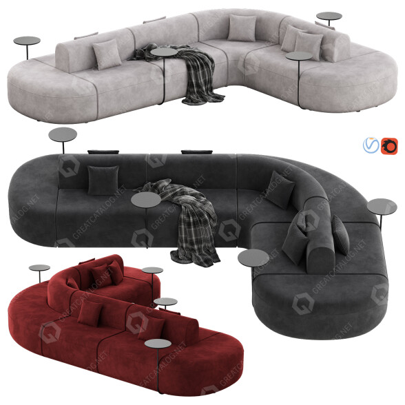 Sofá MDD Artiko Modelo 3D