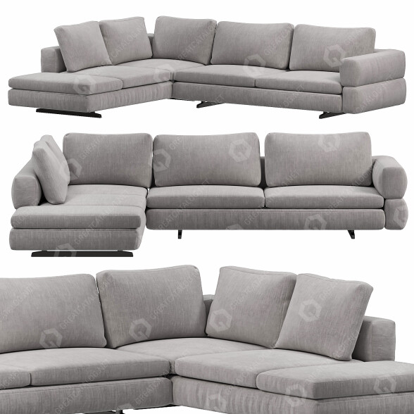 Sofa Bonaldo Ever More 3D model