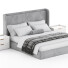 Cama y mesitas de noche Stylish Club Porto - 3dcloudd