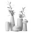 Vases and Branches Olive Set 1 - Rakochi Design